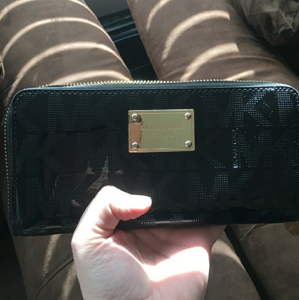 Authentic Black Michael Kors Wallet